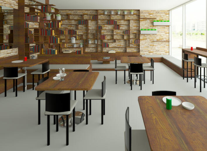 Cafeteria - Café &amp; Livros